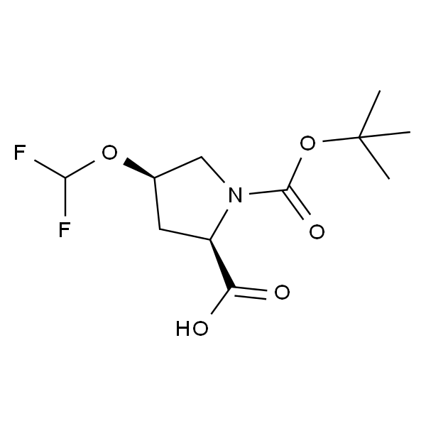 (2R,4R)-1-(叔丁氧基羰基)-4-(二氟甲氧基)吡咯烷-2-羧酸