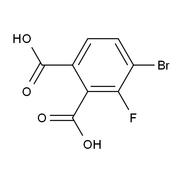 4-溴-3-氟邻苯二甲酸