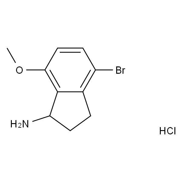 4-溴-7-甲氧基-2,3-二氢-1H-茚-1-胺盐酸盐