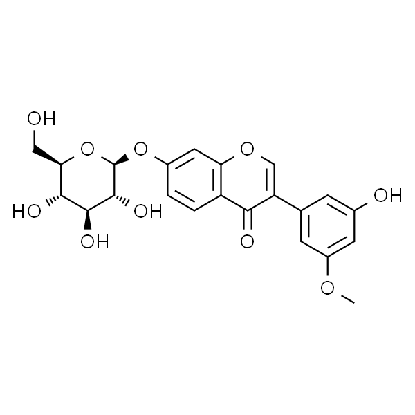 3'-甲氧基-5'-羟基异黄酮-7-O-β-D-葡萄糖