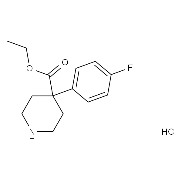 4-(4-氟苯基)哌啶-4-羧酸乙酯盐酸盐