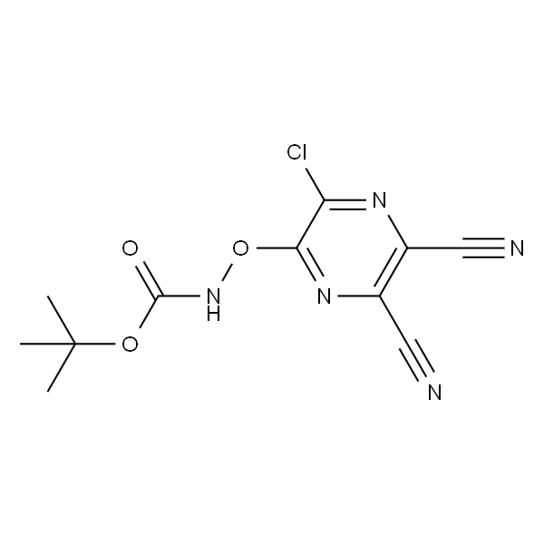 ((3-氯-5,6-二氰基吡嗪-2-基)氧基)氨基甲酸叔丁酯