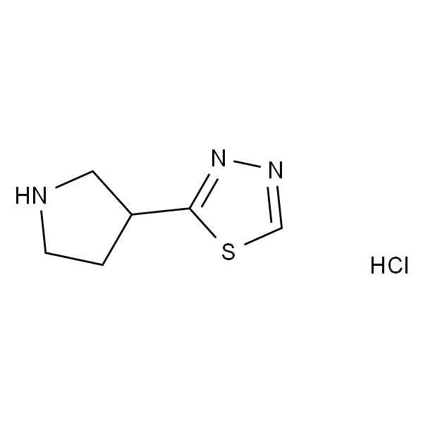 2-(吡咯烷-3-基)-1,3,4-噻二唑盐酸盐