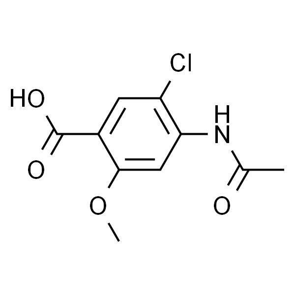 4-乙酰氨基-5-氯-2-甲氧基苯甲酸