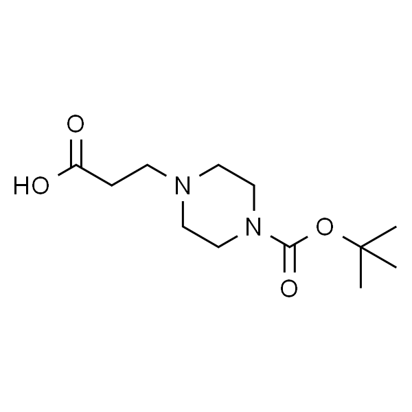 3-(1-叔丁氧羰基哌嗪-4-YL)丙酸