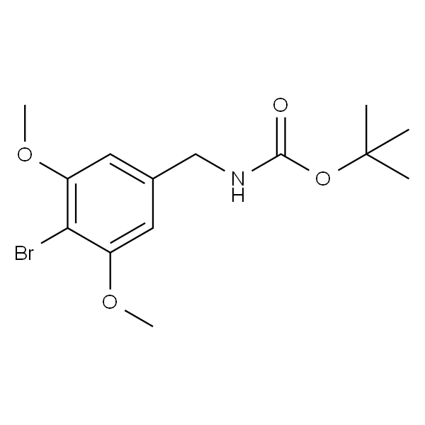 4-溴-3,5-二甲氧基苄基氨基甲酸叔丁酯