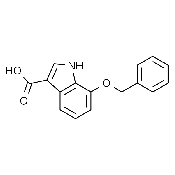 7-苯甲氧基-吲哚-3-甲酸