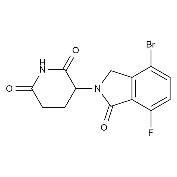 3-(4-溴-7-氟-1-氧异喹啉-2-基)哌啶-2,6-二酮