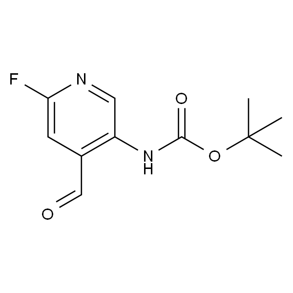 6-氟-3-Boc胺基吡啶-4-醛