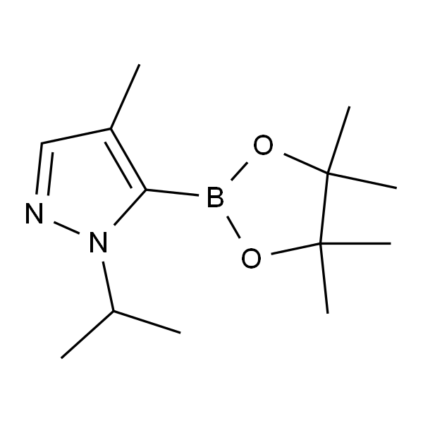 1-异丙基-4-甲基-5-(4,4,5,5-四甲基-1,3,2-二氧杂硼酸-2-基)-1H吡唑