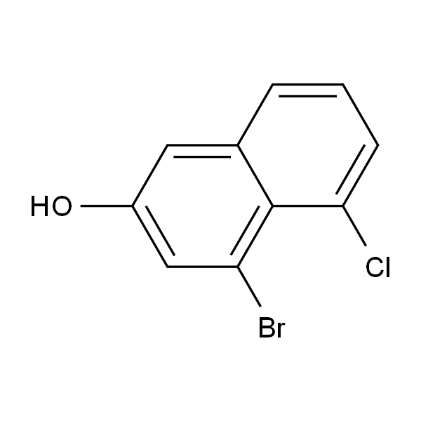 4-溴-5-氯萘-2-醇