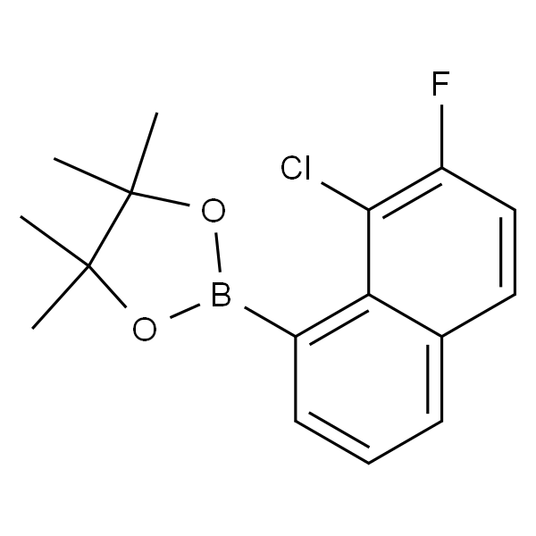 2-(8-氯-7-氟萘-1-基)-4,4,5,5-四甲基-1,3,2-二氧杂硼烷