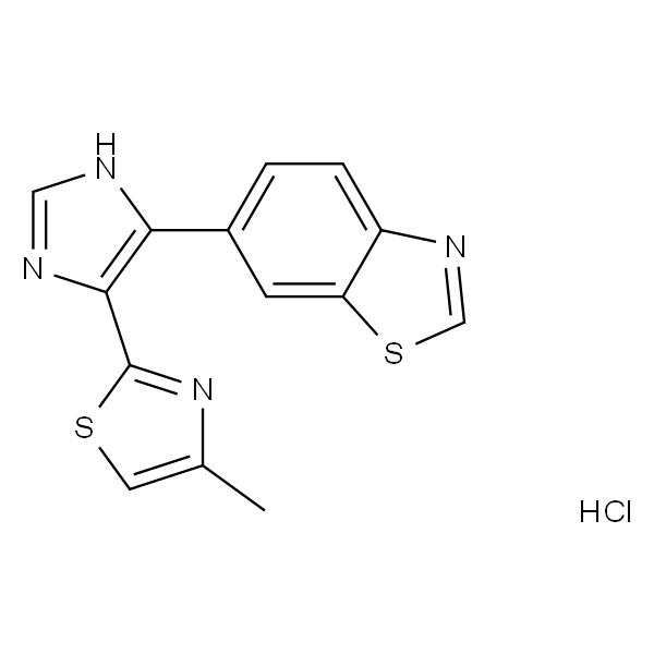 6-(4-(4-甲基噻唑-2-基)-1H-咪唑-5-基)苯并噻唑盐酸盐