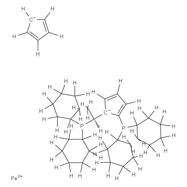 (S)-1-[(RP)-2-(二环己基膦基)-二茂铁基]乙基二环己基膦