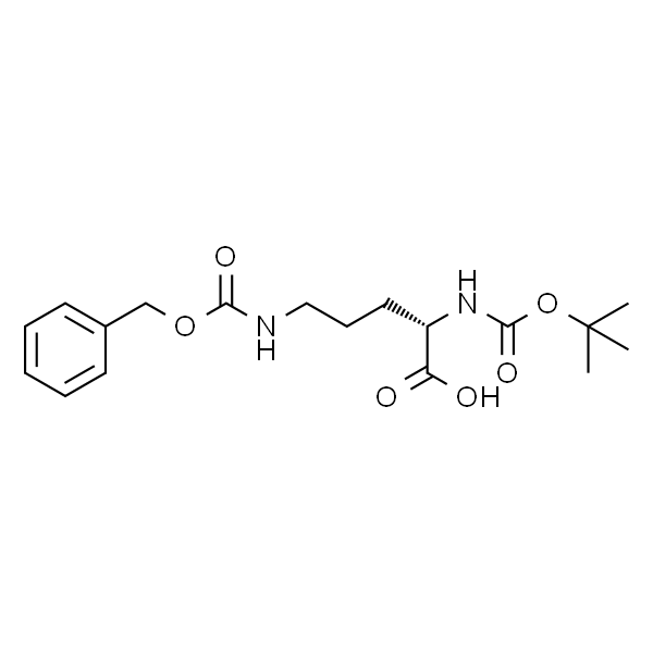 N-叔丁氧羰基-N''-苄氧羰基-L-鸟氨酸