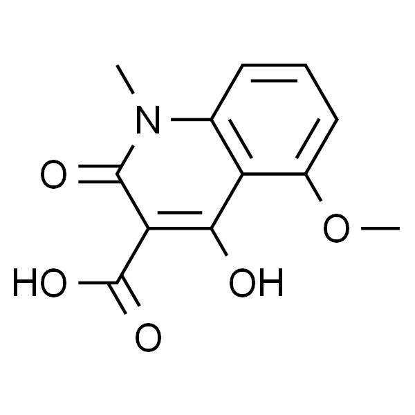 3-Quinolinecarboxylic acid, 1,2-dihydro-4-hydroxy-5-methoxy-1-methyl-2-oxo-