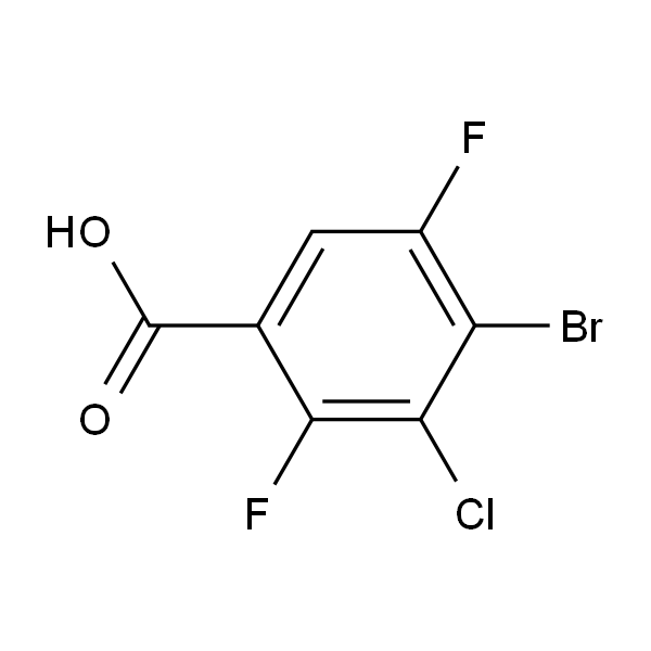 4-溴-3-氯-2,5-二氟苯甲酸