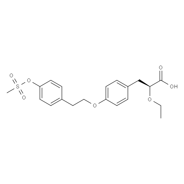 (S)-2-乙氧基-3-{4-[2-(4-甲磺酰基苯基)-乙氧基-苯基]-丙酸