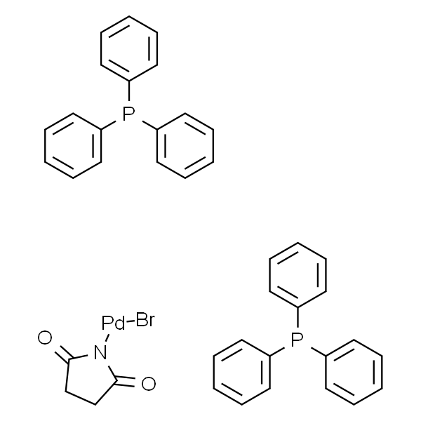Trans-Bromo(N-succinimidyl)bis(triphenylphosphine)palladium(II)
