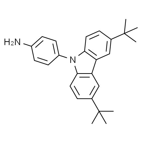 4-(3,6-二叔丁基-9H-咔唑-9-基)苯胺