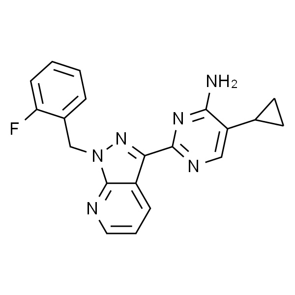 5-环丙基-2-(1-(2-氟苄基)-1H-吡唑并[3,4-b]吡啶-3-基)嘧啶-4-胺