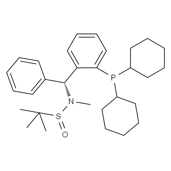 [S(R)]-N-[(R)-[2-(二环己基膦)苯基]苯甲基]-N-甲基-2-叔丁基亚磺酰胺