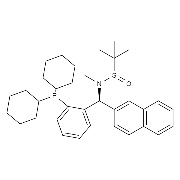 [S(R)]-N-[(S)-[2-(二环己基膦)苯基]-2-萘基甲基]-N-甲基-2-叔丁基亚磺酰胺