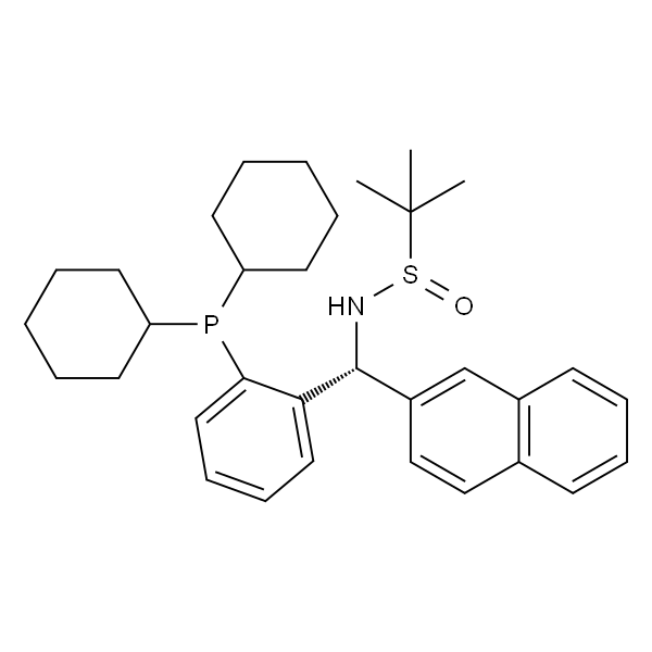 [S(R)]-N-[(R)-[2-(二环己基膦)苯基]-2-萘基甲基]-2-叔丁基亚磺酰胺