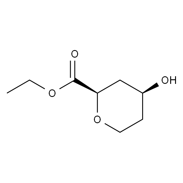 rel-(2R,4S)-4-羟基四氢-2H-吡喃-2-羧酸乙酯