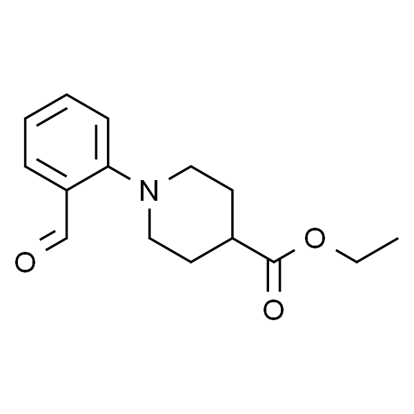 1-(2-甲酰苯基)哌啶-4-羧酸乙酯