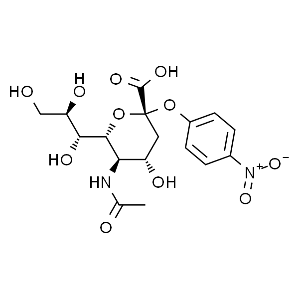 2-O-(p-Nitrophenyl)-alpha-D-N-acetylneuraminic acid 