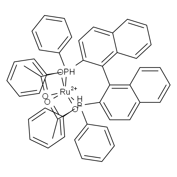 二乙酸根[(S)-(+)-2,2′-二(二苯基膦基)-1,1′-联萘基]钌(II)