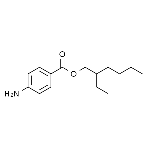 2-乙基己基4-氨基苯甲酸酯
