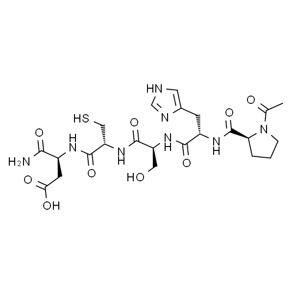 (S)-2-((R)-2-((S)-2-((S)-2-((S)-1-乙酰吡咯烷-2-卡波胺基)-3-(1H-咪唑-4-基)丙酰胺基)-3-羟丙酰胺基)-3-巯基丙酰胺基)琥珀酰胺