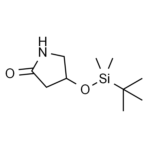 4-((叔丁基二甲基硅)氧基)吡咯烷-2-酮