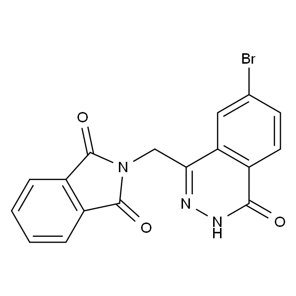 2-((7-溴-4-氧代-3,4-二氢酞嗪-1-基)甲基)异吲哚啉-1,3-二酮
