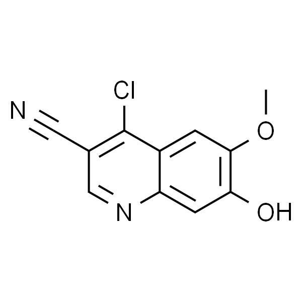 4-氯-7-羟基-6-甲氧-3-腈基喹啉