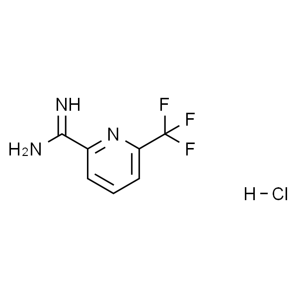 2-PYRIDINECARBOXIMIDAMIDE, 6-(TRIFLUOROMETHYL)-, HYDROCHLORIDE (1:1)