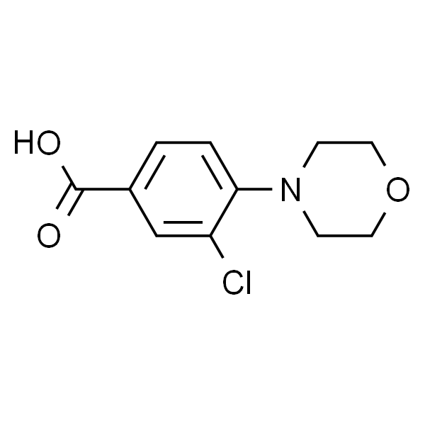 3-氯-4-(4-吗啉基)苯甲酸