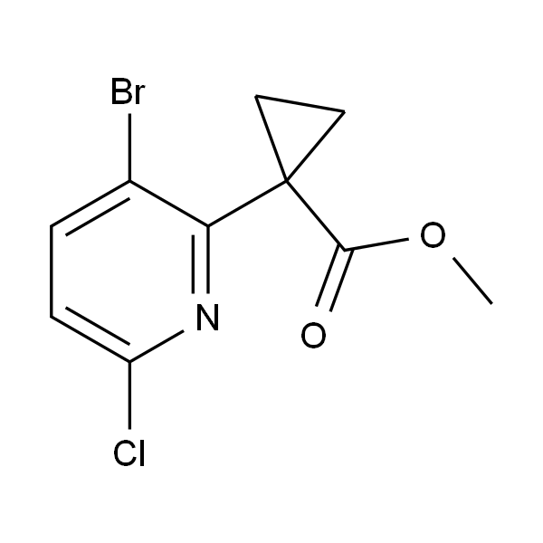 1-(3-溴-6-氯吡啶-2-基)环丙烷-1-羧酸甲酯