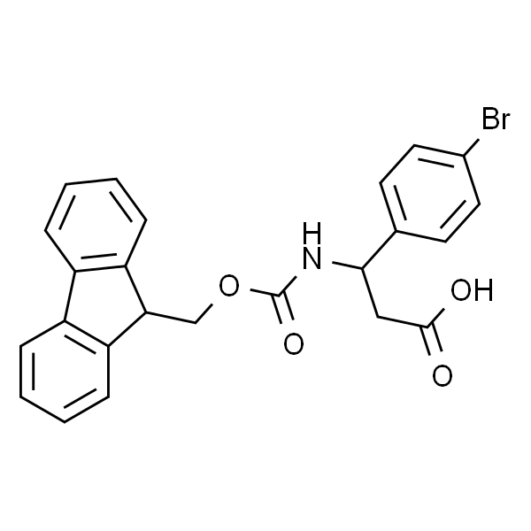 3-((((9H-芴-9-基)甲氧基)羰基)氨基)-3-(4-溴苯基)丙酸