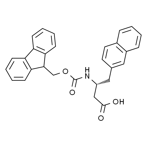 (R)-3-((((9H-芴-9-基)甲氧基)羰基)氨基)-4-(萘-2-基)丁酸