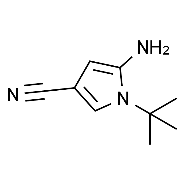 5-Amino-1-(tert-butyl)-1H-pyrrole-3-carbonitrile