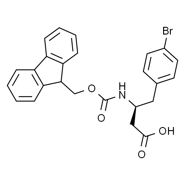 (S)-3-((((9H-芴-9-基)甲氧基)羰基)氨基)-4-(4-溴苯基)丁酸