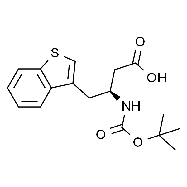 (S)-4-(苯并[b]噻吩-3-基)-3-((叔丁氧羰基)氨基)丁酸