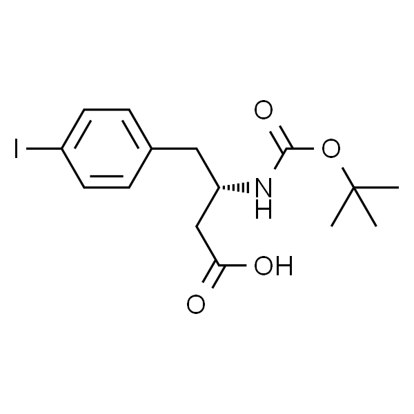 (S)-3-((叔丁氧羰基)氨基)-4-(4-碘苯基)丁酸