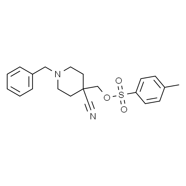 (1-Benzyl-4-cyanopiperidin-4-yl)-methyl 4-methylbenzenesulfonate