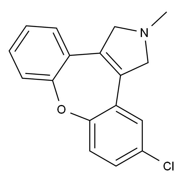 5-氯-2-甲基-2,3-二氢-1H-二苯并[2,3:6,7]氧杂卓并[4,5-c]吡咯
