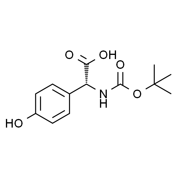 (R)-2-((叔丁氧羰基)氨基)-2-(4-羟基苯基)乙酸