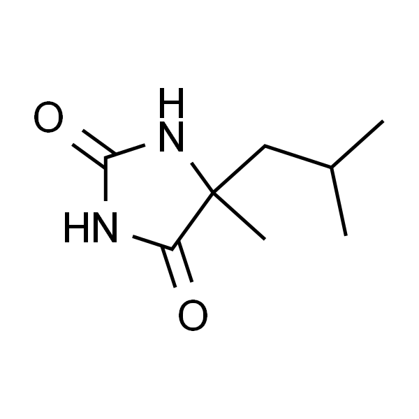 5-甲基-5-(2-甲基丙基)咪唑烷-2,4-二酮